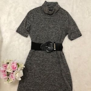 Max Jeans cowl neck shift dress